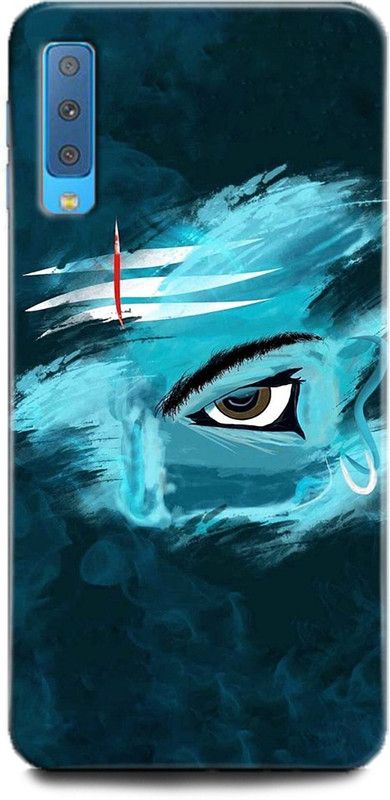 Afterglow Back Cover for SAMSUNG Galaxy A7  (Blue, Shock Proof, Pack of: 1)