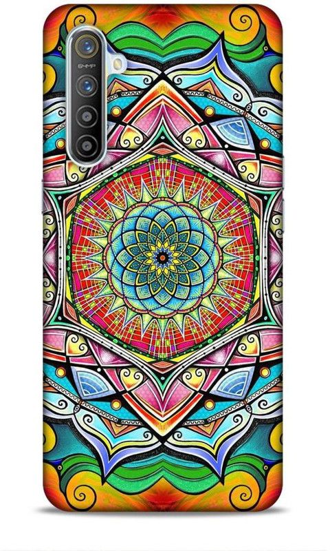 zingcart Back Cover for Mandala Printed Printed Back Cover Case For REALME X2  (Multicolor, Hard Case, Pack of: 1)