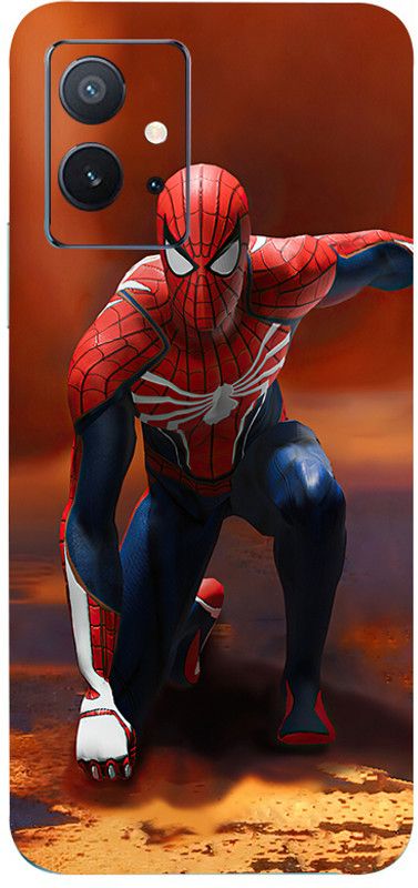 Pochanki Vivo iQOO Z6 5G, vivo iqooz6 5g Mobile Skin  (Ultra Super Amazing Spiderman Skin With Matte Finish.)