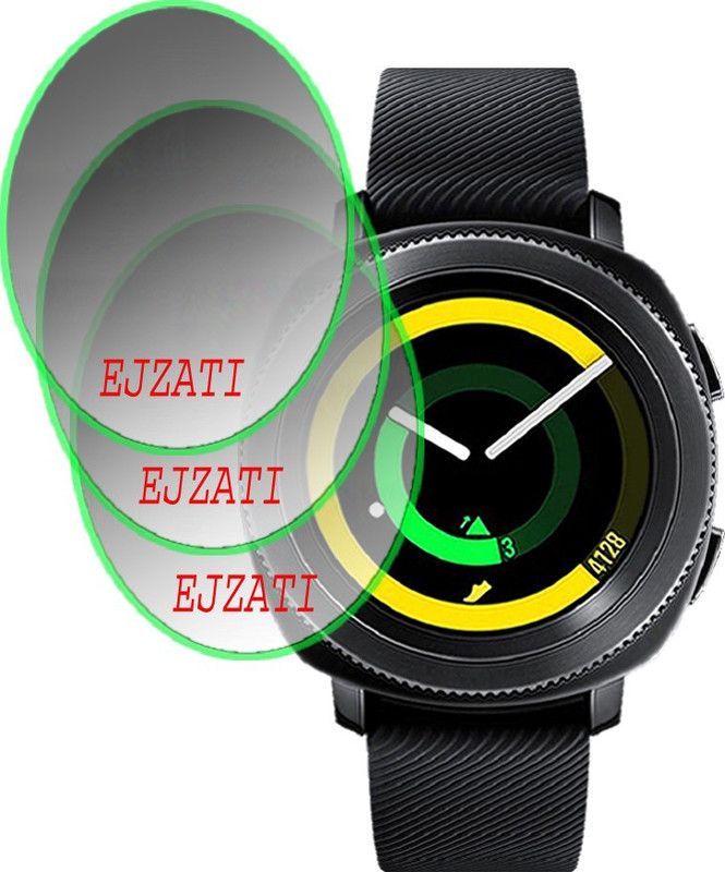 EJZATI Screen Guard for SAMSUNG GEAR SPORT SMARTWATCH  (Pack of 3)