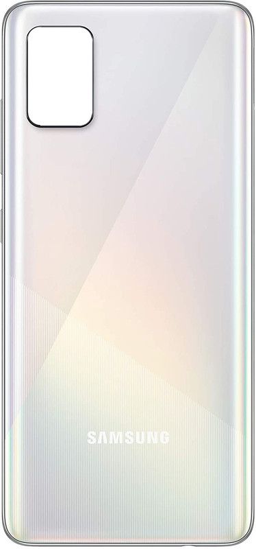 SROCK Samsung Galaxy A51 Back Panel  (White)