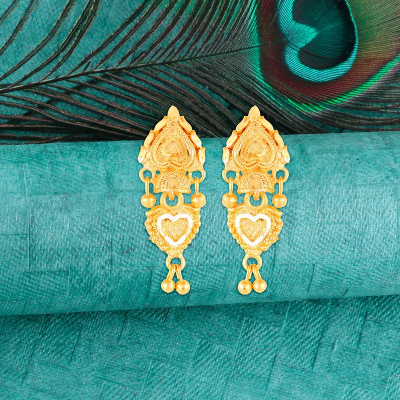 Twinkling Beautiful Screw back alloy Earring for Women and Girls Alloy, Brass Drops & Danglers