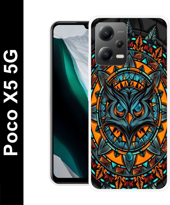 BeauCase Back Cover for Poco X5 5G  (Multicolor, Silicon, Pack of: 1)