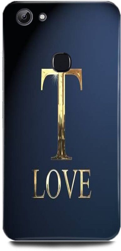MP ARIES MOBILE COVER Back Cover for ViVO V7, 1718, T,letter,T,alphabet,T,love,T,name  (Multicolor, Hard Case, Pack of: 1)