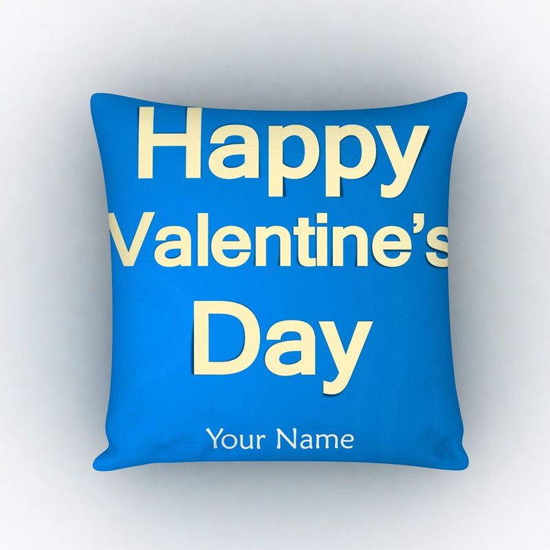 GiftsOnn Polyester Printed Decorative Cushion Pack of 1  (Multicolor)