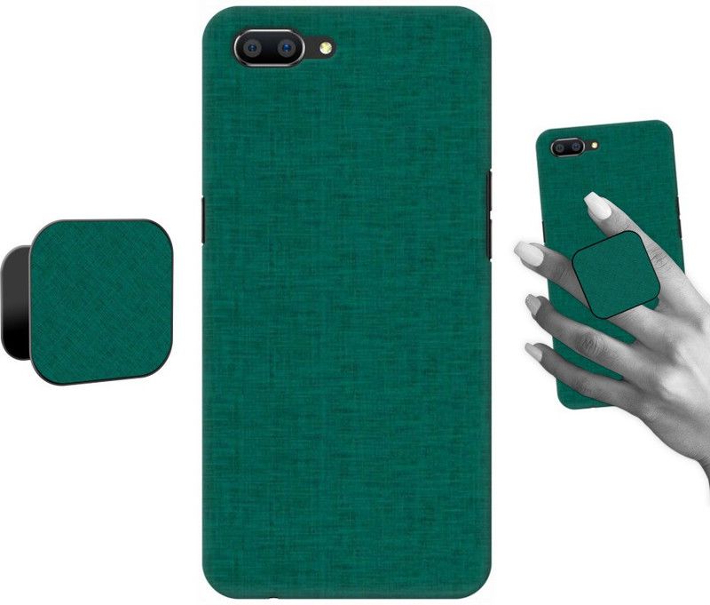 COBIERTAS Back Cover for Realme C1  (Multicolor, Cases with Holder, Pack of: 1)