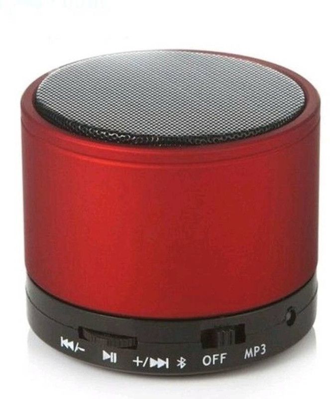 CA2Z Latest Portable Mini Speaker 3 W Bluetooth Speaker  (Red, Stereo Channel)