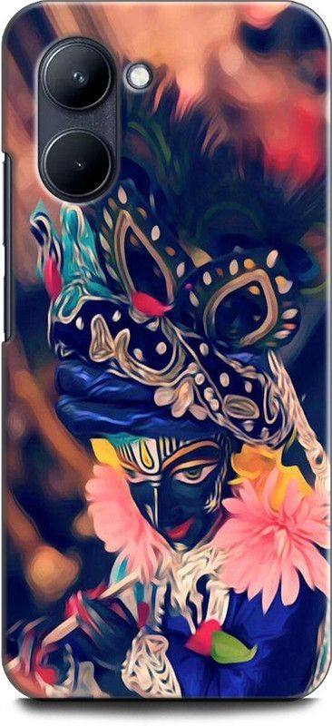 WallCraft Back Cover for Realme C33, RMX3624 LORD KRISHNA, KRISHANJI, GOD, KRISHN KANHIYA  (Multicolor, Dual Protection, Pack of: 1)