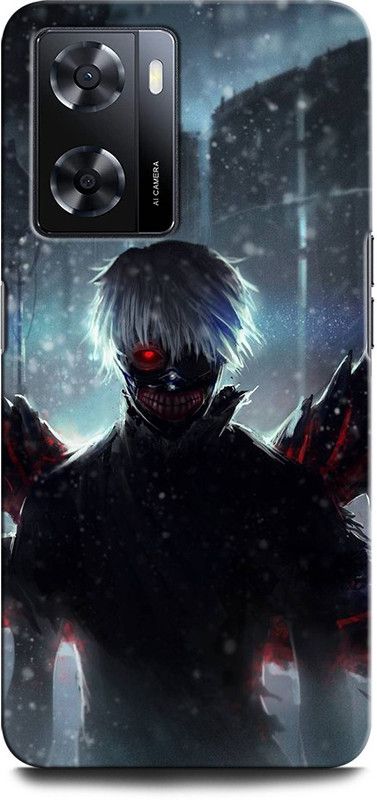 GRAFIQE Back Cover for OPPO A57 New KANEKI KEN, ANIME, KANEKI, KEN, MANGA, TOKYO, TOKYO GHOUL  (Multicolor, Shock Proof, Pack of: 1)
