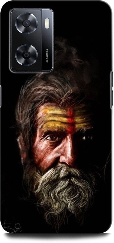 GRAFIQE Back Cover for OPPO A57 New SKETCH, MAHADEV, PUJARI  (Multicolor, Shock Proof, Pack of: 1)