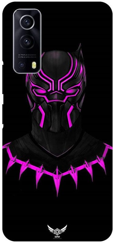 THE NARAYANA COLLECTIONS Back Cover for IQOO Z3- V2073A-BLACK,PANTHER,TIGER,TENDUAA,LEOPARD  (Multicolor, Hard Case, Pack of: 1)