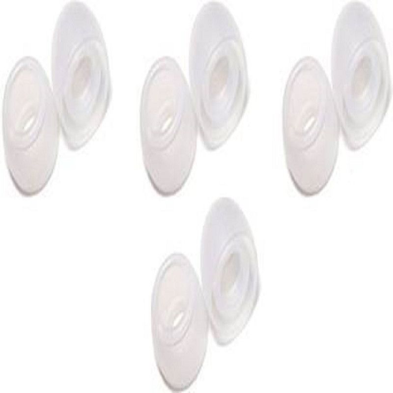 YTM 8 Pcs ( 4 Pair) Earphone silicon Earbuds tips In The Ear In The Ear Headphone Cushion  (Pack of 8, Black)