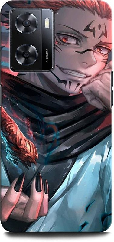 GRAFIQE Back Cover for OPPO A57e JUJUTSU KAISEN, ANIME, NARUTO, LOVE, JAPAN ACTOR  (Multicolor, Shock Proof, Pack of: 1)