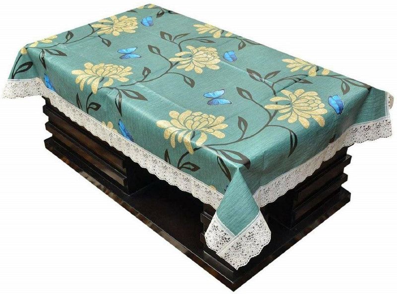 CASA FURNISHING Printed 4 Seater Table Cover  (Multicolor, PVC)