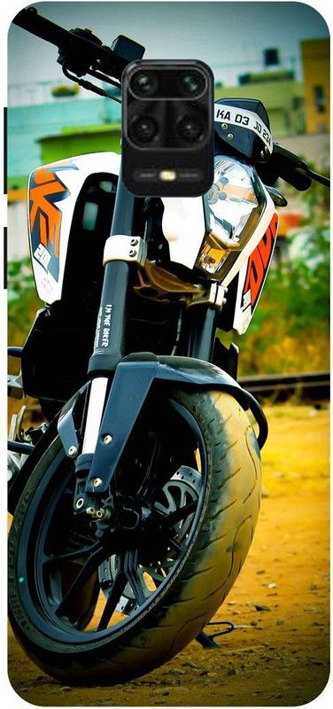 THE NARAYANA COLLECTIONS Back Cover for POCO M2 PRO-KTM,BIKE,SIGN,RACER,LOVER,RIDER  (Multicolor, Hard Case, Pack of: 1)