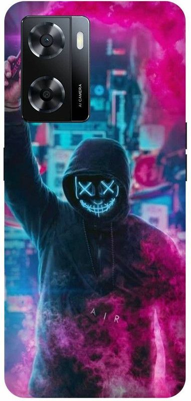 Dimora Back Cover for OPPO A57, MARSHMELLO DJEDM MUSICSMILEY DJBOY MARSHMELLOW  (Purple, Hard Case, Pack of: 1)