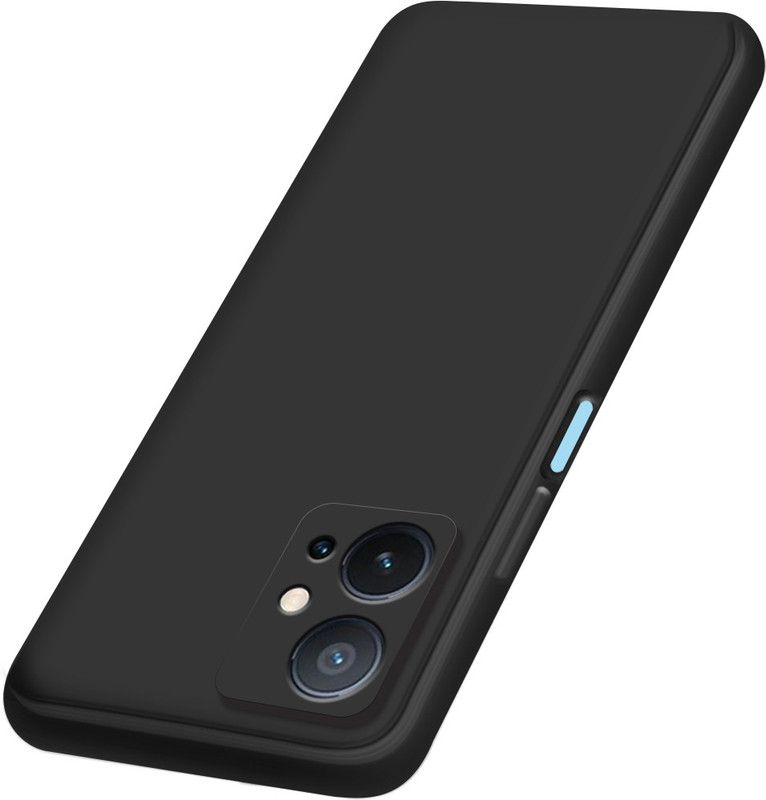 Fashionury Back Cover for iQOO Z6 5G  (Black, Shock Proof, Pack of: 1)