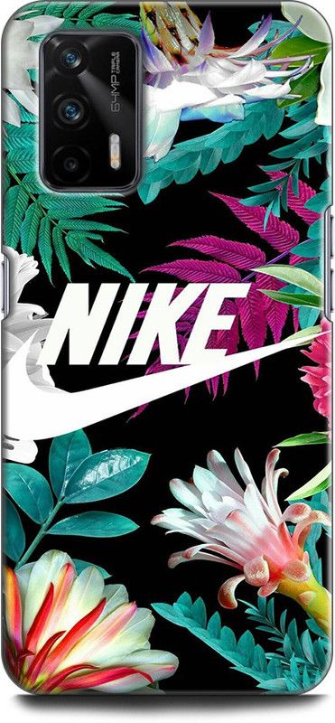 Wall Art Back Cover for Realme X7 Max (5G) NIKE, NIKE LOGO, TROPICAL, FLORAL, DESIGN, COOL  (Multicolor, Dual Protection, Pack of: 1)
