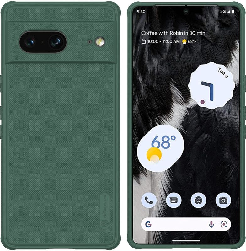 FAIRBUNNY Back Cover for Google Pixel 7  (Green, Shock Proof, Pack of: 1)