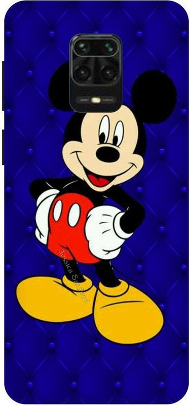 THE NARAYANA COLLECTIONS Back Cover for REDMI NOTE 10 LITE-MICKEY,MINNIE,MOUSE,CARTOON,LOVE  (Multicolor, Hard Case, Pack of: 1)