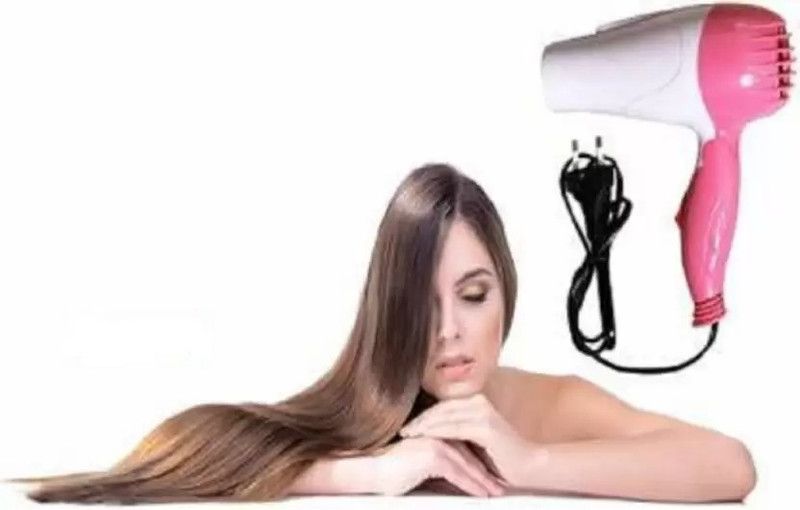 HOIGADGETS (1000 W, PINK & WHITE) Hair Dryer Hair Dryer  (1000 W, multicolor)