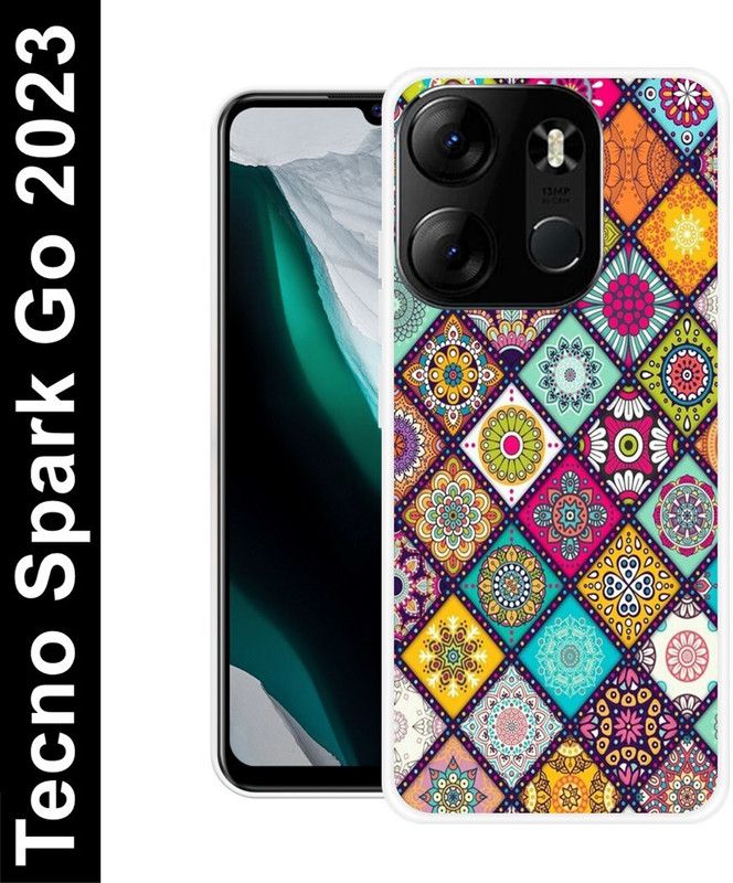 Gabroo Back Cover for Tecno Spark Go 2023  (Multicolor, Silicon, Pack of: 1)