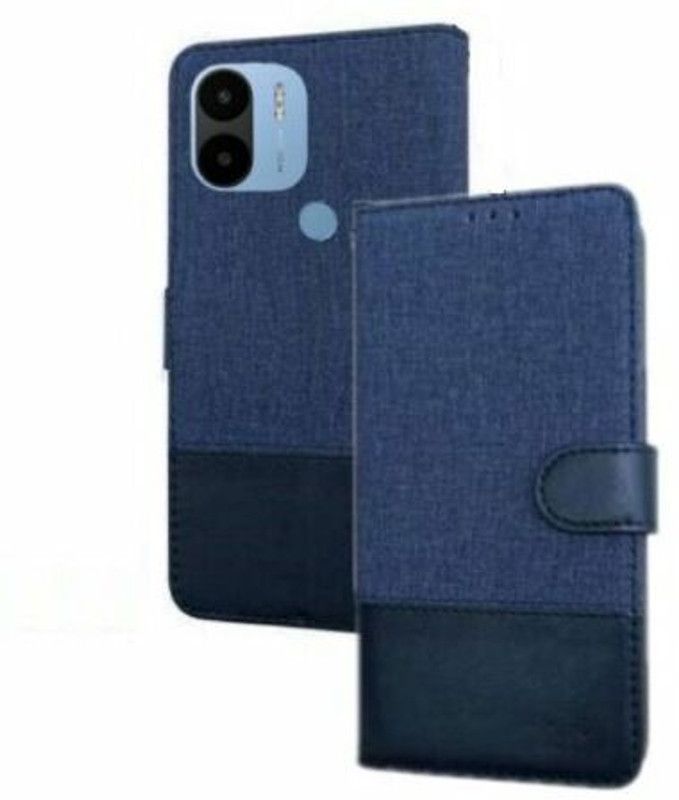 RidivishN Back Cover for Poco C50,REDMI A1+ Back Cover in Cases & Covers  (Blue, Dual Protection, Pack of: 1)