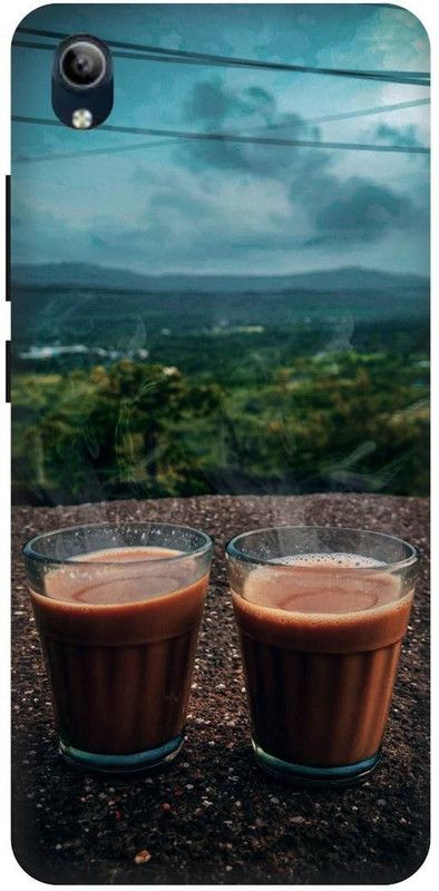 THE NARAYANA COLLECTIONS Back Cover for VIVO Y1s- 1929-CHAI,SUTTA,BAD,BOY,BOTTLE  (Multicolor, Hard Case, Pack of: 1)