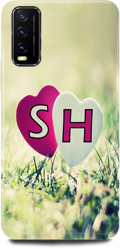 MP ARIES MOBILE COVER Back Cover for Vivo Y20/V2029,S Loves H Name,S Name, H Letter, Alphabet,S Love H NAME  (Multicolor, Hard Case, Pack of: 1)