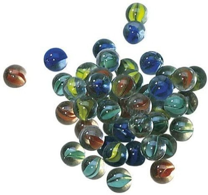 imtion ( Pack of 200 Pcs Glass Marble Kanche for Decoration & Kids Playing Kanche/ goli Glass Marbels with Shooter Unique Kanche Marble (Marble kanche) Marble Goti