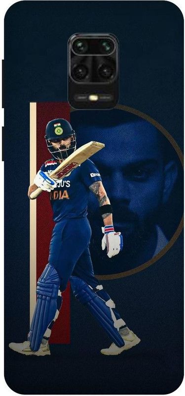 THE NARAYANA COLLECTIONS Back Cover for REDMI NOTE 9 PRO MAX-VIRAT,KOHLI,INDIAN,PLAYER,SPORTS  (Multicolor, Hard Case, Pack of: 1)