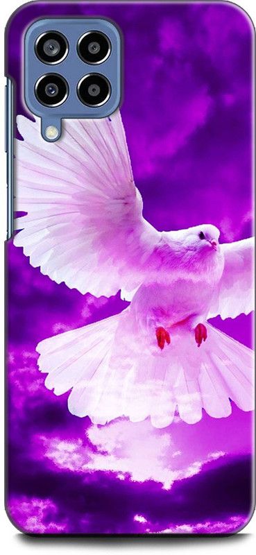 WallCraft Back Cover for SAMSUNG Galaxy M53 5G PIGEON, PARROT, COLURFULL, KINGFISHER, BIRDS  (Multicolor, Dual Protection, Pack of: 1)