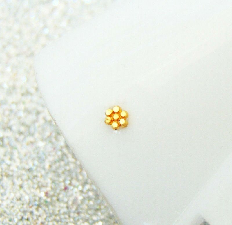 fashion2021 Gold-plated Plated Brass Nose Stud