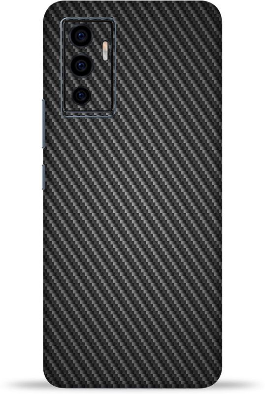 gizmo Vivo V23e 5G Mobile Skin  (Black Carbon Fiber skin with ultra matte finish)