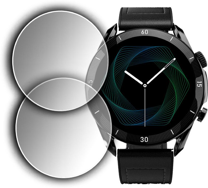 ejzatex Edge To Edge Screen Guard for FIRE BOLTT LEGANCY SMARTWATCH  (Pack of 2)