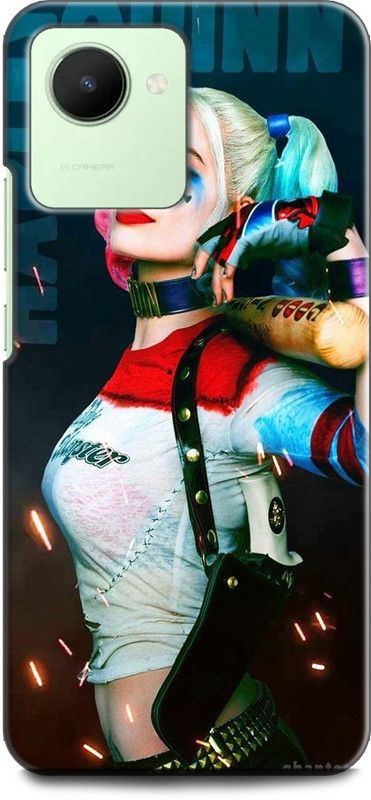 WallCraft Back Cover for Realme C30s, RMX3690 HARLEY QUILLIN, JOKER, JOKER GF, COMIC, ANIMATION  (Multicolor, Dual Protection, Pack of: 1)