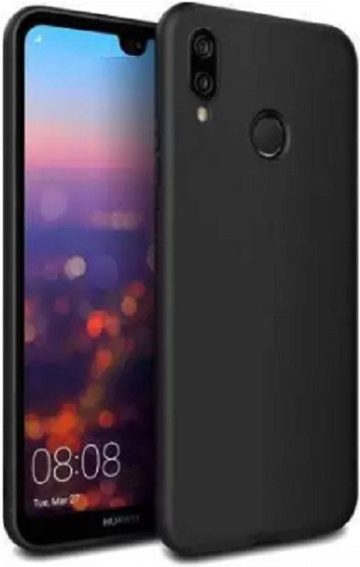 SRAVZ CASE Back Replacement Cover for Vivo Y17, Vivo Y12  (Black, Flexible, Pack of: 1)