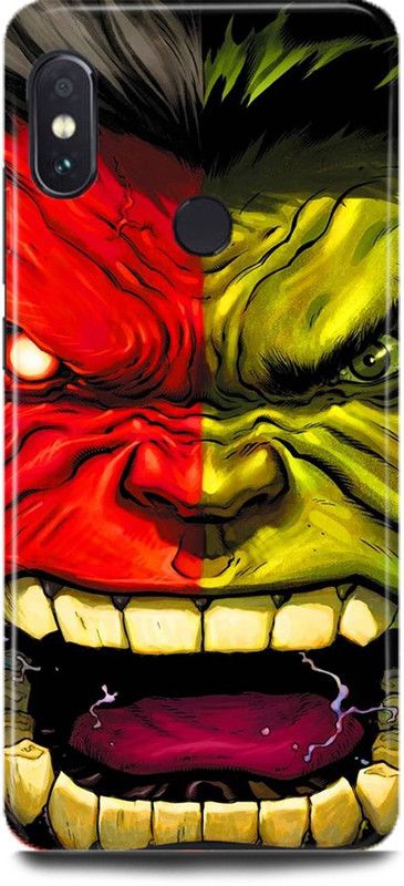 MP ARIES MOBILE COVER Back Cover for Redmi Note 6 Pro, Hulk,Angry,Hulk,Marvel,Avengers,Superhero,captain,america,  (Multicolor, Hard Case, Pack of: 1)
