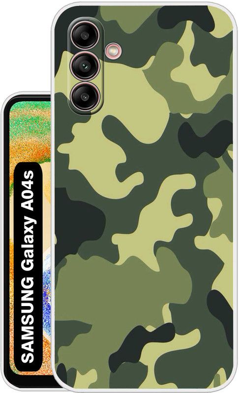 Case Club Back Cover for SAMSUNG Galaxy A04s  (Khaki, Grip Case, Silicon, Pack of: 1)