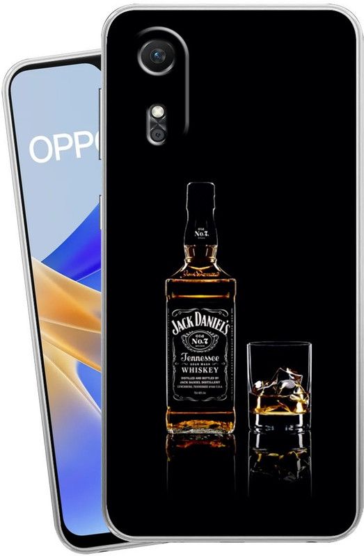 Mitvaa Back Cover for Oppo A17  (Black, Brown, Silicon, Pack of: 1)