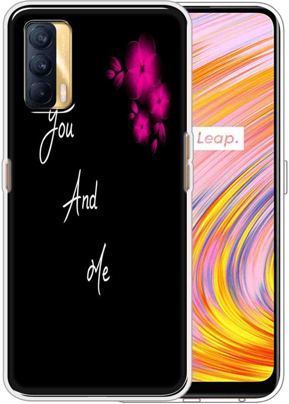 Vascase Back Cover for Realme V15  (Black, Dual Protection, Silicon, Pack of: 1)