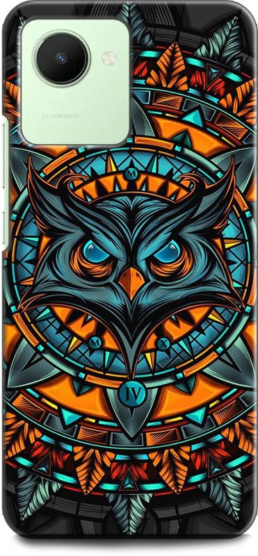 WallCraft Back Cover for Realme Narzo 50i Prime, RMX3506 OWL, FUNNY OWL, NIGHT WATCH, ABEJ, BEOGRAD, TRIPPY  (Multicolor, Dual Protection, Pack of: 1)