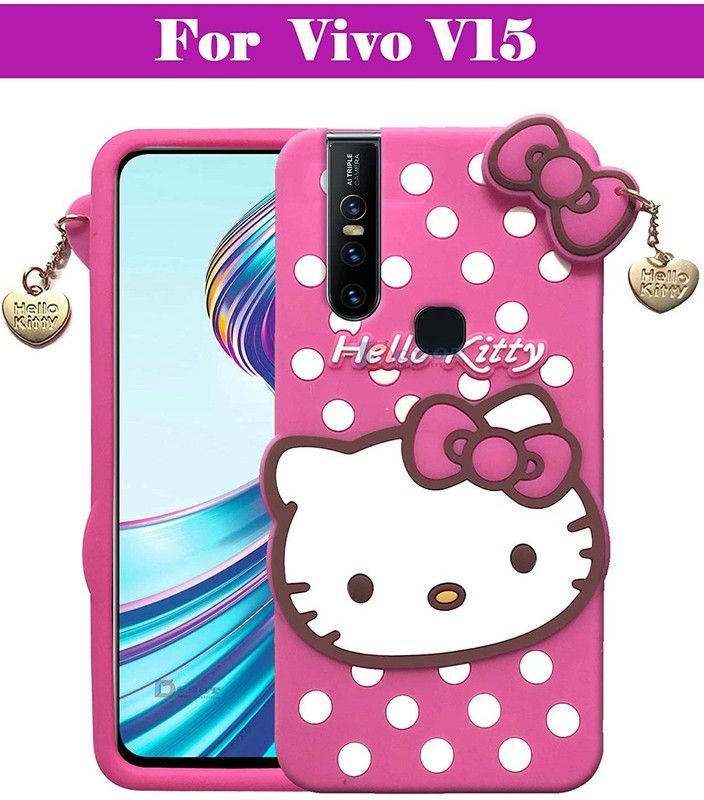 Urban Tech Back Cover for Vivo V15 |Premium Top Grade Quality| Rich Look| Soft Touch  (Pink, Grip Case, Pack of: 1)