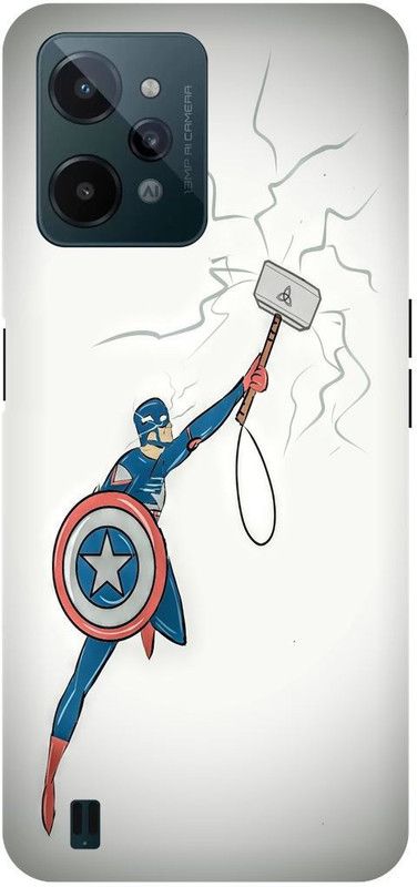 Zaplab Back Cover for Realme C31, RMX3501, Thor Avengers Printed Back Cover  (Multicolor, Hard Case, Pack of: 1)