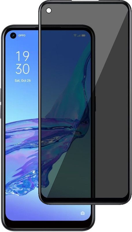 ULTRA Edge To Edge Tempered Glass for Oppo A53  (Pack of 1)