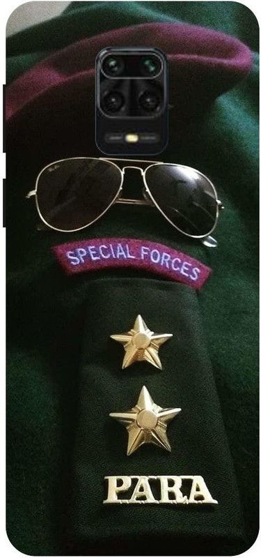 THE NARAYANA COLLECTIONS Back Cover for REDMI NOTE 10 LITE-ARMY,STAR,LOVER,FOJI,ATTITUDE  (Multicolor, Hard Case, Pack of: 1)