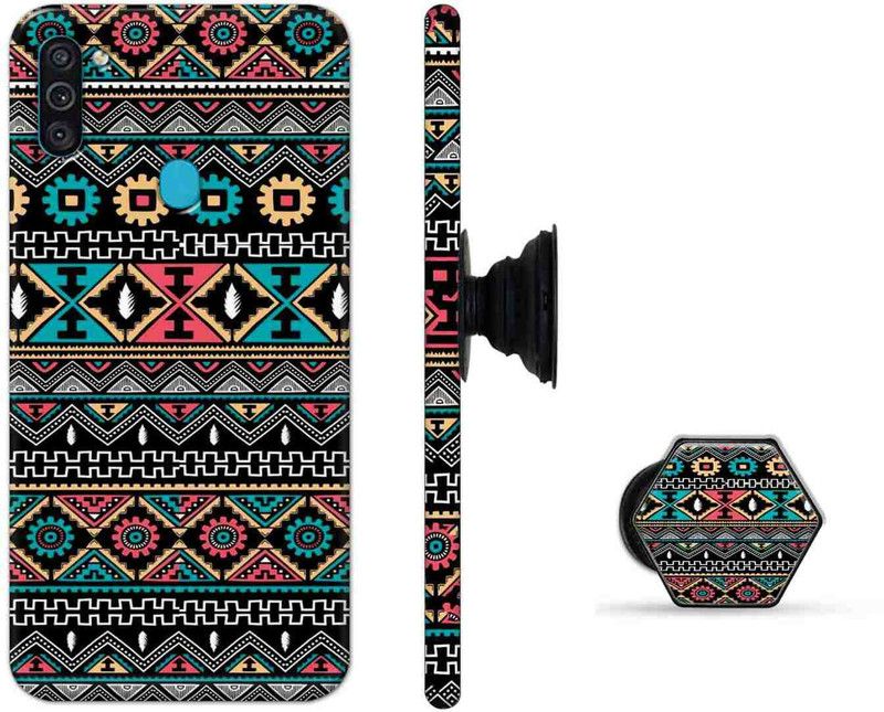 ChicShell Back Cover for Samsung Galaxy M11  (Multicolor, Cases with Holder, Pack of: 2)