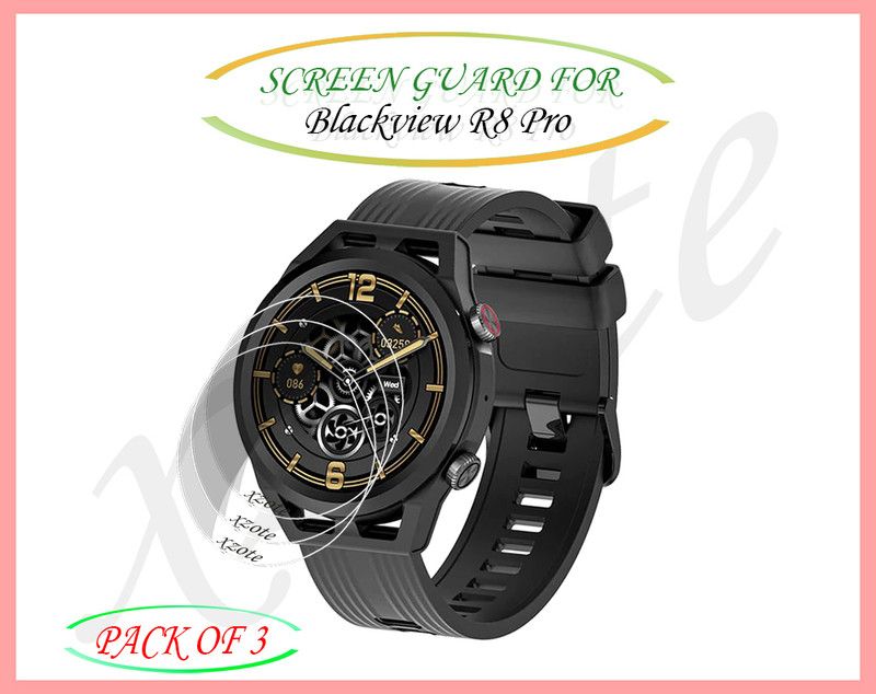 xzote Screen Guard for Blackview R8 Pro Smartwatch  (Pack of 3)