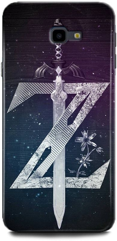 WallCraft Back Cover for SAMSUNG Galaxy J4 Plus ZELDA, SWORD, GAME, Z, TEXTURE  (Multicolor, Dual Protection, Pack of: 1)