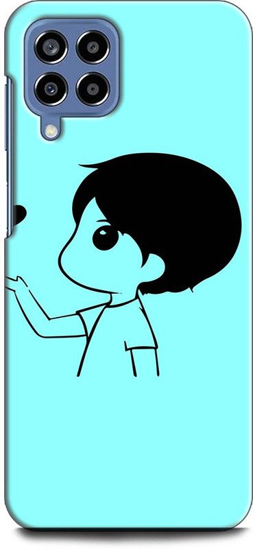 WallCraft Back Cover for SAMSUNG Galaxy M33 5G BOY, LOVE, HEART, ANIME, CARTOON, CUTE, FUNNY  (Multicolor, Dual Protection, Pack of: 1)